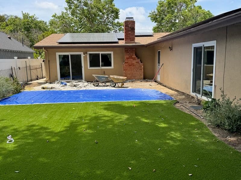 Gallery photos for Van Nuys Backyard Patio Transformation Begins: Image #2