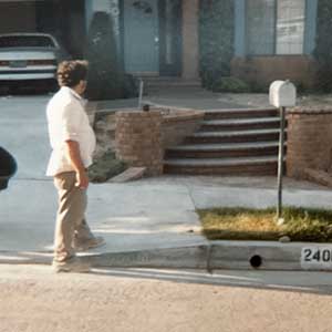 Santiago doing Paver work for a home in Los Angeles