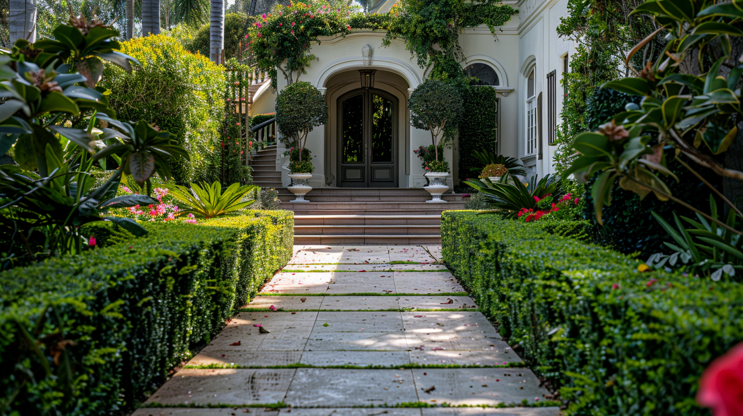 Landscaping in Beverly Hills, Los Angeles