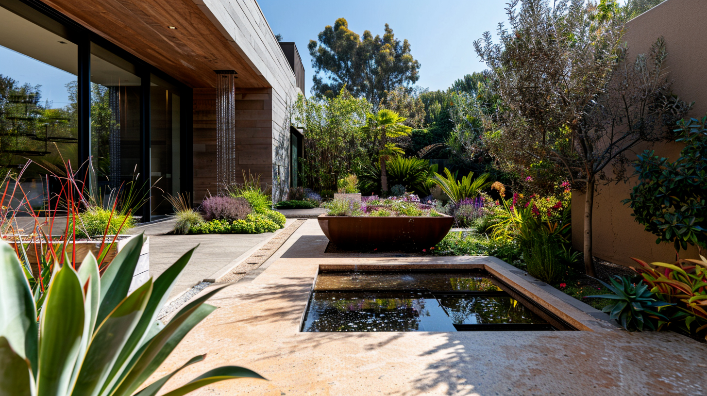 Landscaping in Malibu